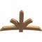 Ekena Millwork Davenport Timber Gable Bracket, Western Red Cedar, 60"W x 38"H x 3 1/2"D x 5 1/2"F, 15/12 Pitch GBW060X38X0406DAV00SWR - alternate 4